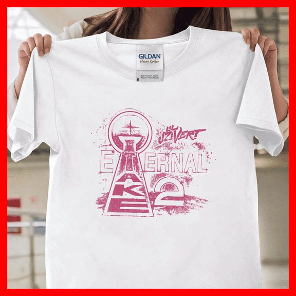 Lil Uzi Vert Pink Eternal Atake Graphic Vintage Rapper Retro Fan Gift T0384 Unisex Graphic T-Shirt Soft Cotton, Sizes S-5XL