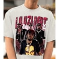 thumbnail image 1 of Lil Uzi Vert Rapper collage white T-shirt short sleeve S to 5Xl Unisex, 1 of 2
