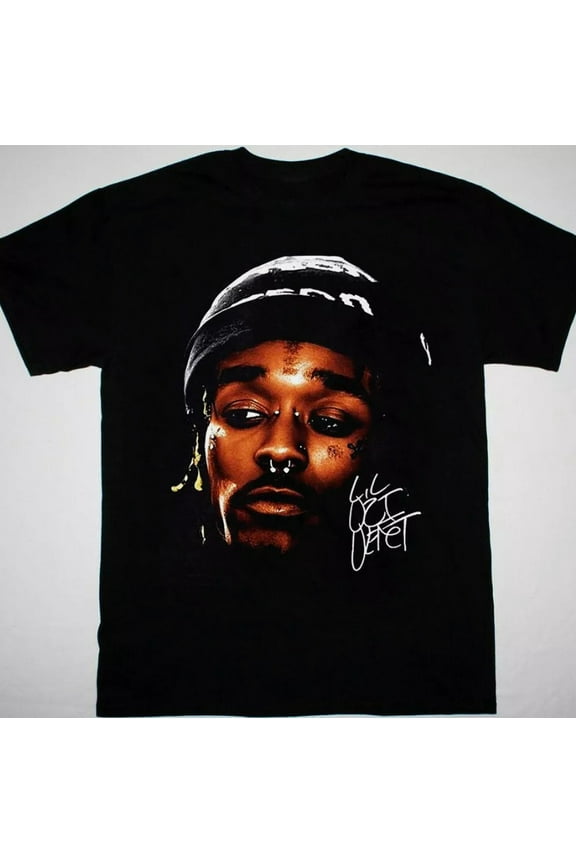Lil Uzi Vert Rapper signature Black T-shirt short sleeve S to 5Xl