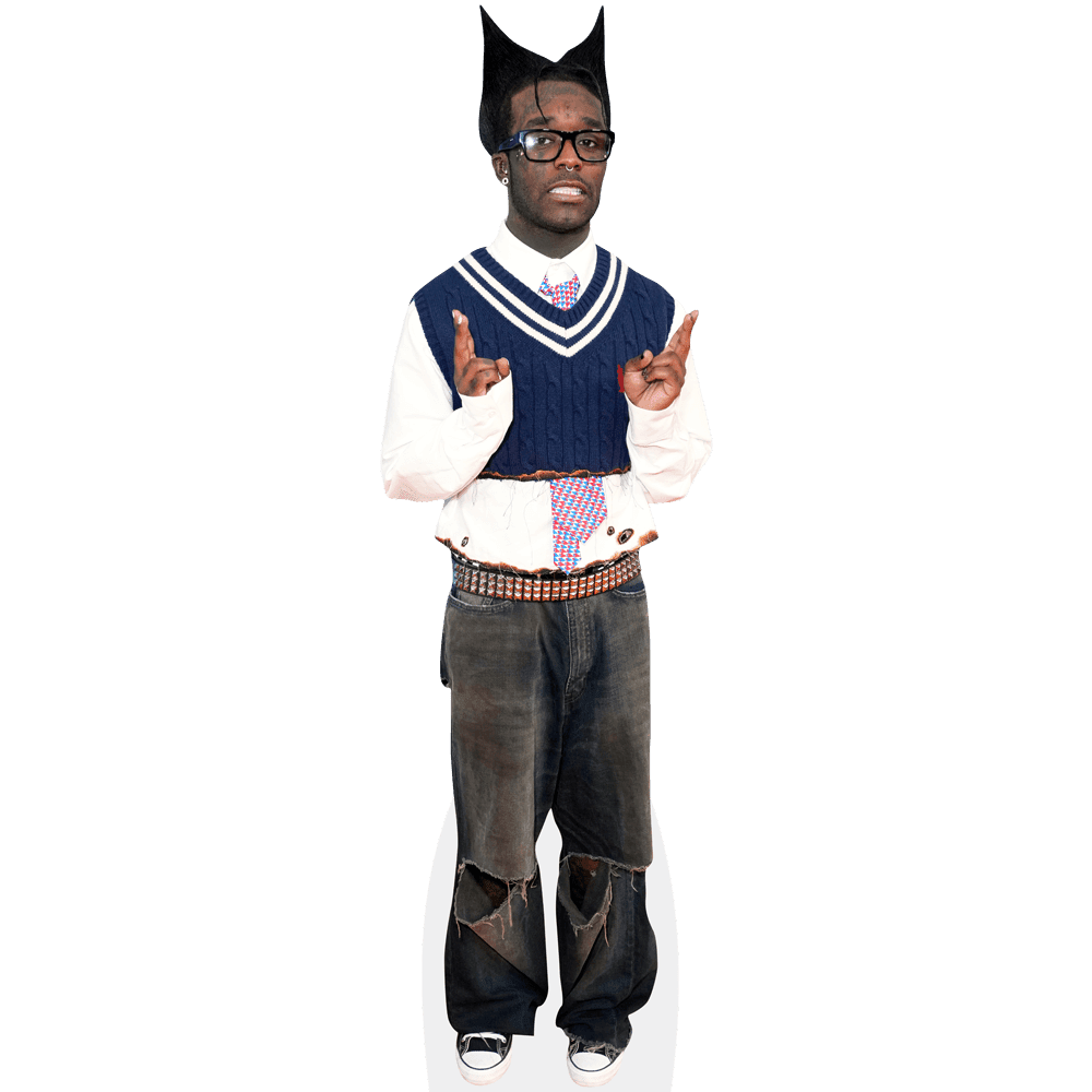Lil Uzi Vert (Vest) Mini Cardboard Cutout Standee - Walmart.com