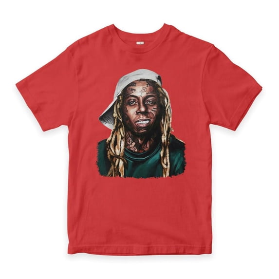 Lil Wayne Art T-Shirt, Rap Hip Hop Tee For Fan