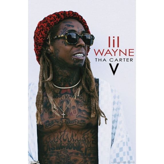 Lil Wayne - Carter V Wall Poster, 22.375" x 34"