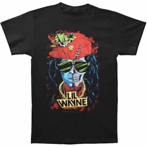 Lil Wayne Half Skull T-shirt, Unisex Shirt For Fan