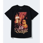 Lil Wayne Men's Officially Licensed Tha Carter Album Cover Graphic Tee T-Shirt (Large, Black)