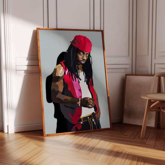 Lil Wayne Poster | Concert Poster | Album Poster Print | Album Cover Poster | Rap Poster | Room Decor | Music Gift | Music Decor Size 24x36 Unframed Poster