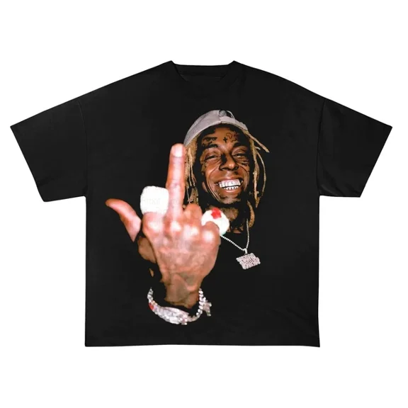 Lil Wayne Shirt Lil WAYNE Tour 2025 North America Tour T-Shirt ,Black Color,Size L