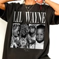 thumbnail image 1 of Lil Wayne Signature Graphic T-Shirt, Hip Hop Music Tee, 1 of 5