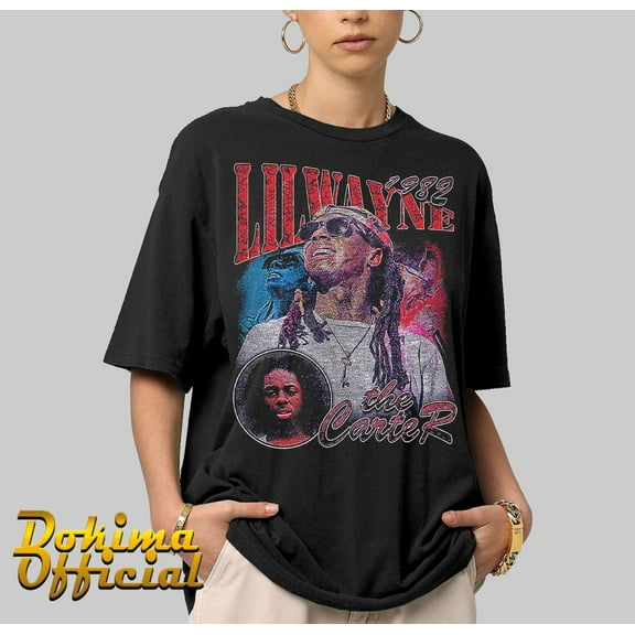 Lil Wayne T Shirt, Vintage inspired 90's Rap T-Shirt Rap tees