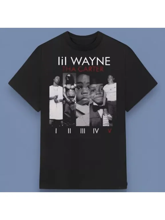 Lil Wayne Tha Carter T-shirt Gift for Friend Size S-4XL - Holiday Gift Unisex All Size