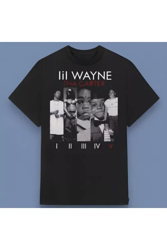Lil Wayne Tha Carter T-shirt Gift for Friend Size S-4XL - Holiday Gift Unisex All Size