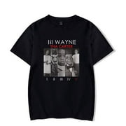 Lil Wayne Tha Carter Tee Shirt Summer Round Neck Casual Tshirt HipHop Style