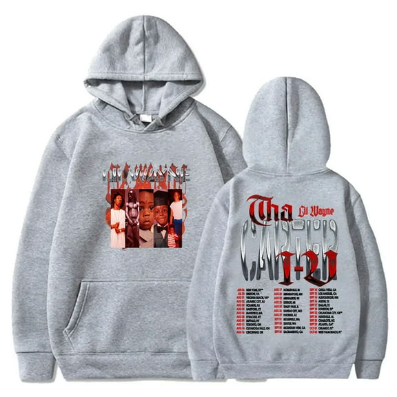 Lil Tha Carter VI Tour 2025 Hoodies Streetwear Pullovers Women Men Long Sleeve Sweatshirts