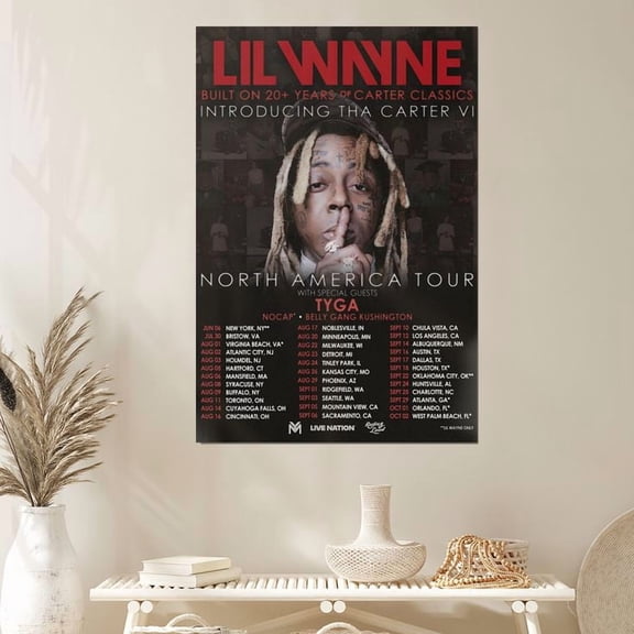 Lil Wayne Tha Carter VI Tour Size 24''x36'' - Postora