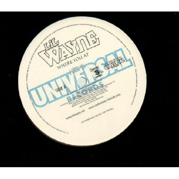 Lil Wayne - Where You At? - Vinyl
