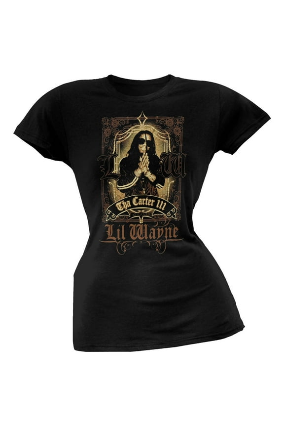 Women's Juniors Tha Carter III Short Sleeve T Shirt