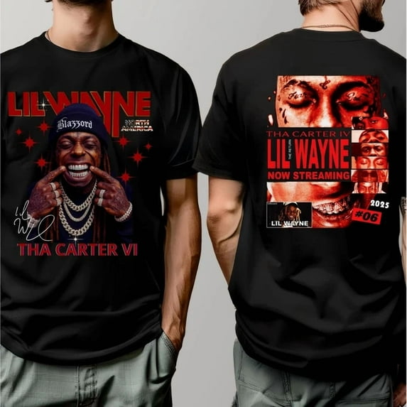 Lil Wayne the Carter VI Tour Shirt, Lil WAYNE Tour 2025 North America T-shirt