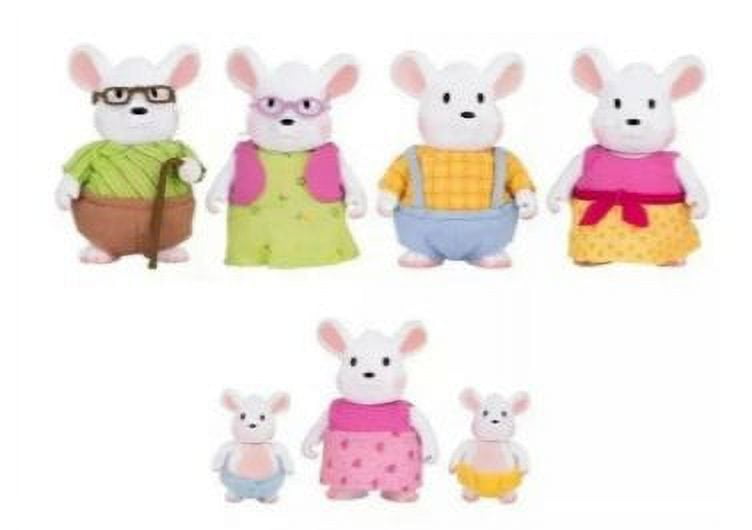 Lil Woodzeez Nibblekin Mouse Family, 7 Family Members with