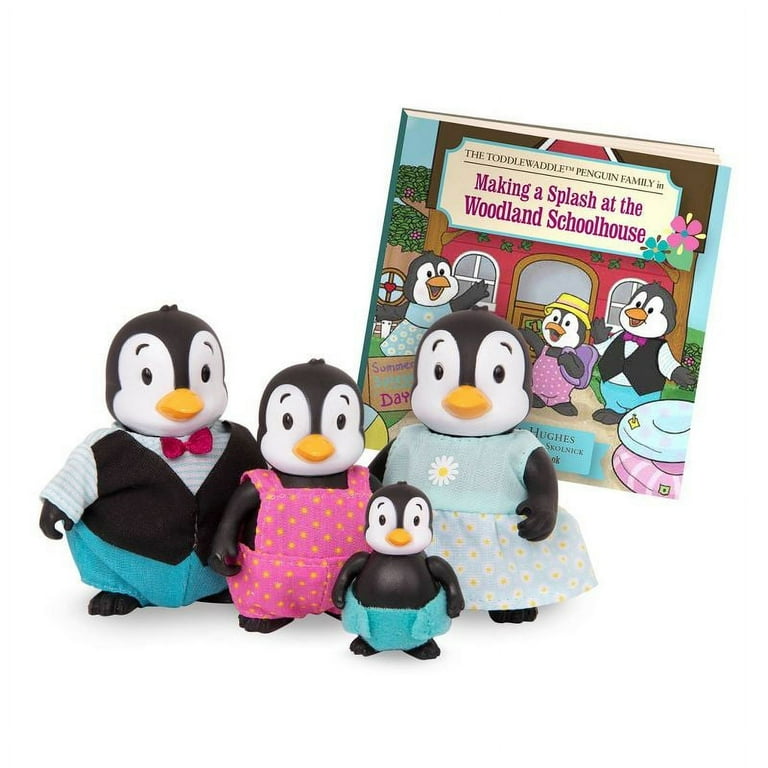 Lil' Woodzeez Toddlewaddle Penguin Family - Walmart.com