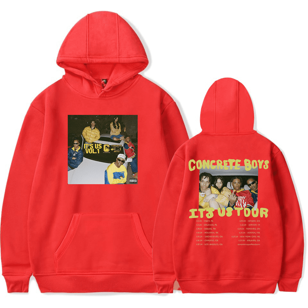 Lil Yachty Concrete Boys Merch It s Us Tour Hoodies Rapper Album Fashion Cool Long Sleeve Sweatshirt Suit Unisex Men Women Top Hoodie Hooded