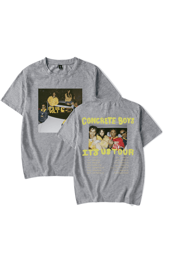 Lil Yachty Concrete Boys Merch It's Us Tour T-shirt Rapper New Album Fashion Cool HipHop Tees Suit Streetshirt Unisex Men Women Top Tshirt