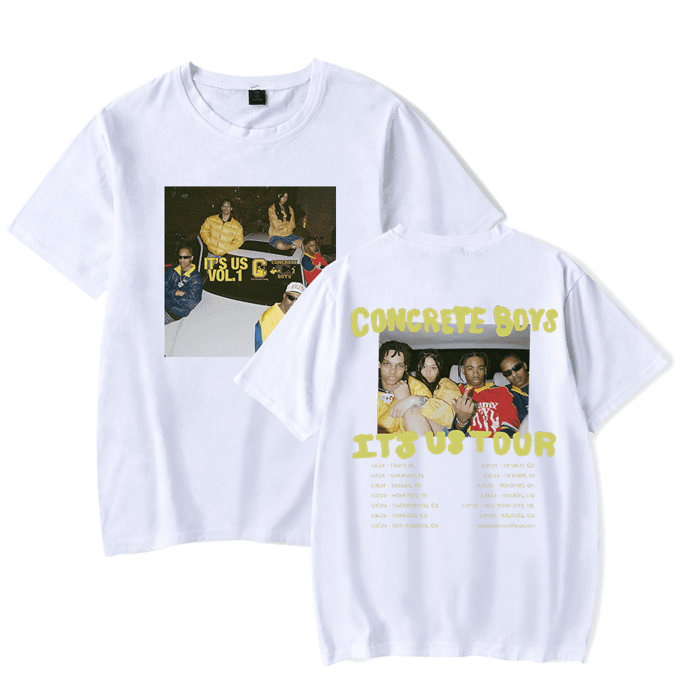 ★25SS 入手困難★Lil Yachty CONCRETE BOYS TEE Lil Yachty Concrete Boys Merch It's Us Tour T-shirt Rapper