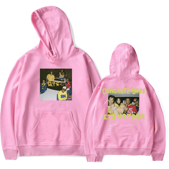 Lil Yachty Hoodies Concrete Boys Merch It's Us Tour Hoodies Album Fashion Sweatshirt for Unisex Men Women