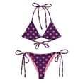 thumbnail image 1 of Lila & Azalea Polka Dot String Bikini, 1 of 7