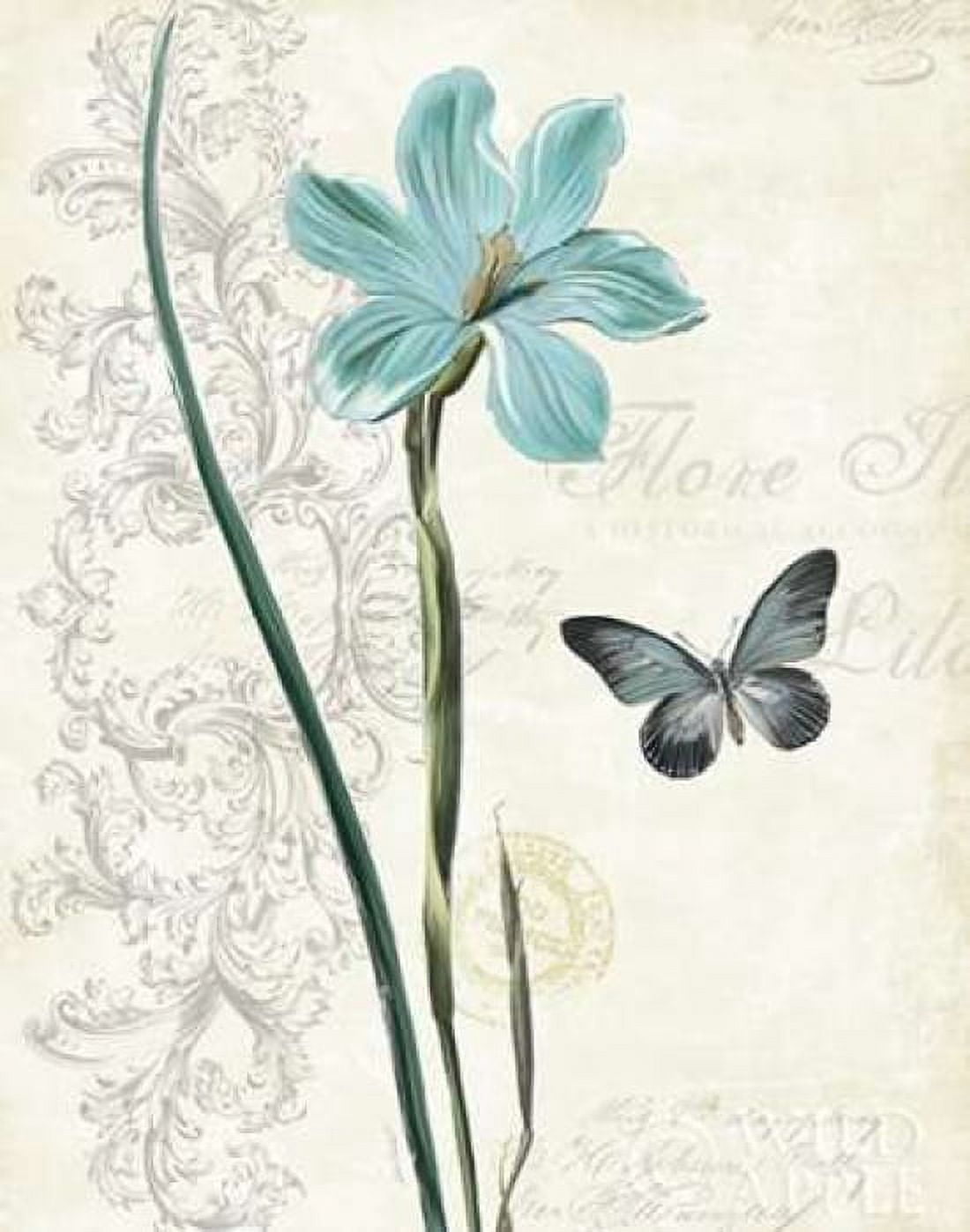 Lila Bleu I Canvas Art - Katie Pertiet (22 x 28)