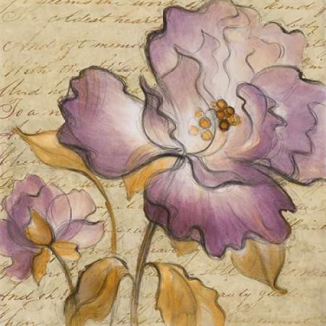 Lilac Dream I Canvas Art - Lanie Loreth (24 x 24)