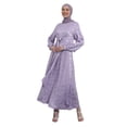 thumbnail image 1 of Lilac - Dusty Lilac - Multi - Crew neck - Unlined - Modest Dress - Refka, 1 of 5