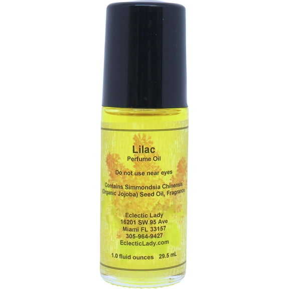 Lilac Perfume Oil, 1.0 Oz Portable Roll-On Fragrance