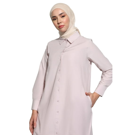 Lilac - Point Collar - Tunic - Refka
