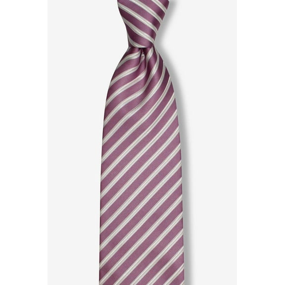 Lilac Striped Tie