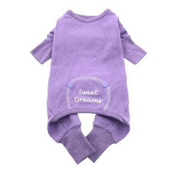 Sweet Dreams Embroidered Dog Pajamas by Doggie Design