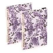 Lilac Vintage Color Notebook Detachable Coil Notebook Diary Plan Book A5 Size 60 Pages 1 Pack