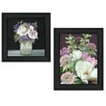 thumbnail image 1 of Lilac & Wild Plum Bouquet by House Fenway Print Wall Art Wood Multi-Color, 1 of 4