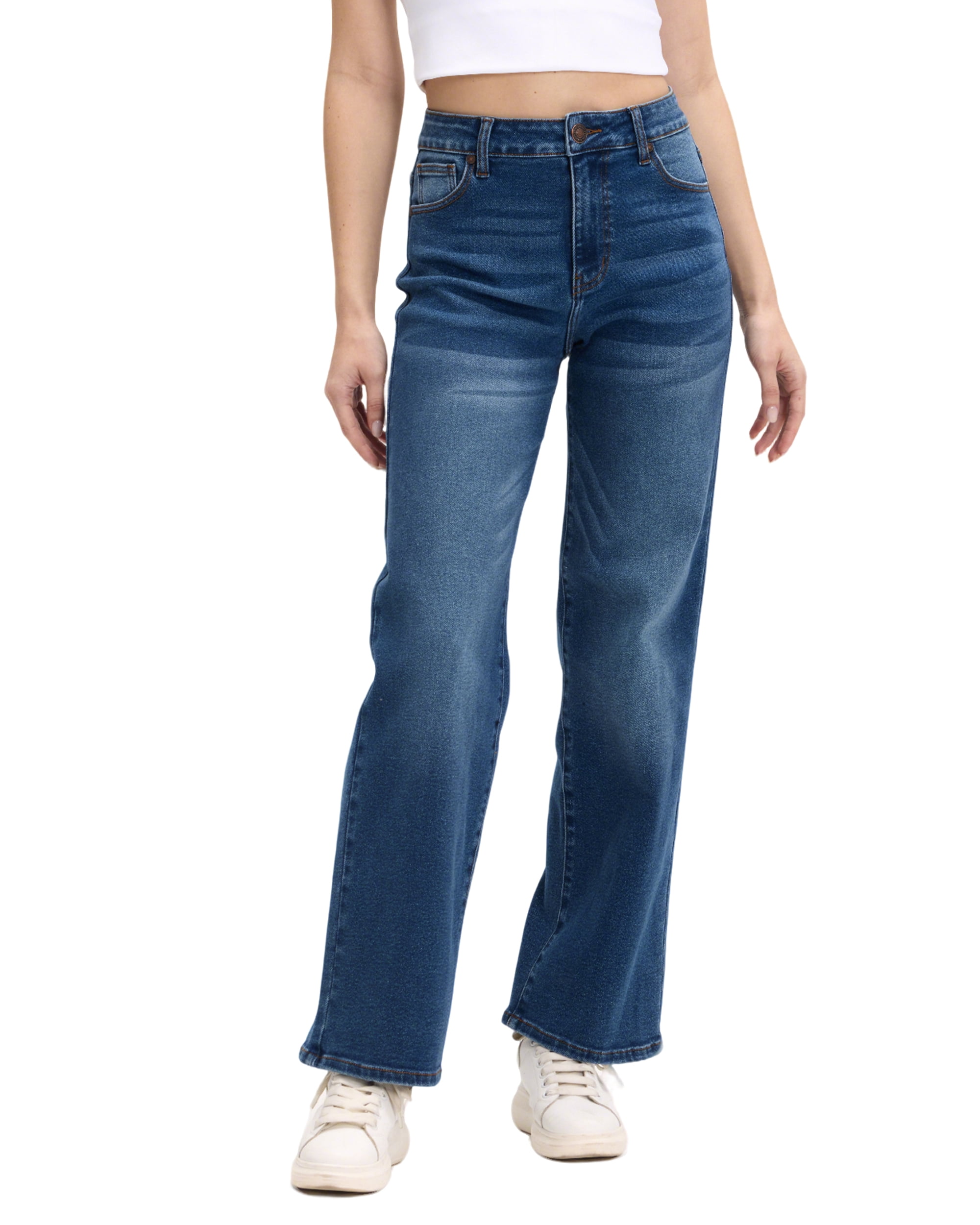 NOREMID SUN WIDE DENIM - BLUE Sサイズ Lilacsun-Women-s-Baggy-Wide-