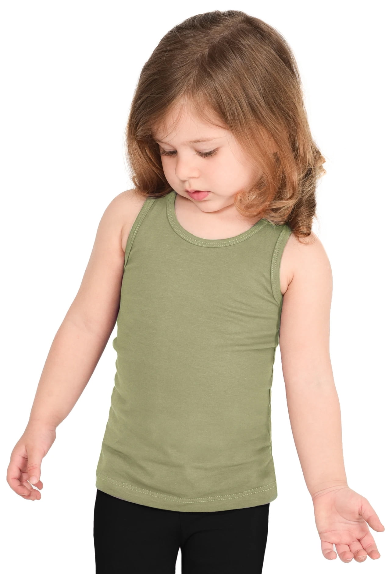 HYKE　OLIVE DRAB　TANK TOP HYKE OLIVE DRAB TANK TOP Tank-