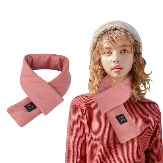 Lilgiuy 1PC Pure Cotton Smart Heating Scarf Usb Warm And Heating Cervical Collar Fall Fashion 2022 Spring Winter