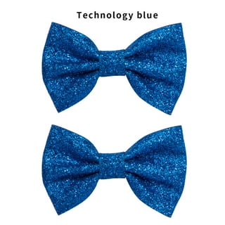 Light Blue Organza Hair Bow, Powder Blue Clip, Blue Chiffon Hair Bow –  Accessories by Me, LLC