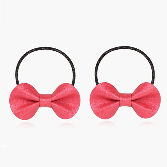 Lilgiuy 1Pair Infant Baby Toddler Girls Hair Ties Rubber Bands Elastic Hair Accessories