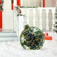 thumbnail image 1 of Lilgiuy 23.6in Inflatable Christmas Ball Inflatables Xmas Ornament Large PVC Multicolor Inflatable Ball Decor for Xmas Tree Holiday Yard Lawn Porch Outdoor, 1 of 5