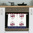 thumbnail image 1 of Lilgiuy 4th of July Patriotic Kitchen Towel, Independence Day Red Blue Star Absorbent Dish Cloth, Hand Drying Soft Dish Towels for Kitchen Decoration, 15.75x23.62in, 1Pcs, 1 of 6