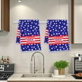 thumbnail image 1 of Lilgiuy 4th of July Patriotic Kitchen Towel, Independence Day Red Blue Star Absorbent Dish Cloth, Hand Drying Soft Dish Towels for Kitchen Decoration, 17.72x27.56 in, 1 of 6