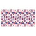 thumbnail image 1 of Lilgiuy 4th of July Tablecloth Patriotic Table Cloth 53.93"x 107.87" Independence Day Memorial Day Table Cover American Flag Star Stripe Picnic Table Cover for Party Camping Dinner Decoration, 1 of 1