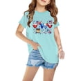 thumbnail image 1 of Lilgiuy American Flag Shirt for Little Boys Girls USA Flag Goblet Graphic T-Shirt 4th of July Shirt Patriotic Tee Tops for Hawaiian Beach Camp(Blue,3-4 Years), 1 of 5