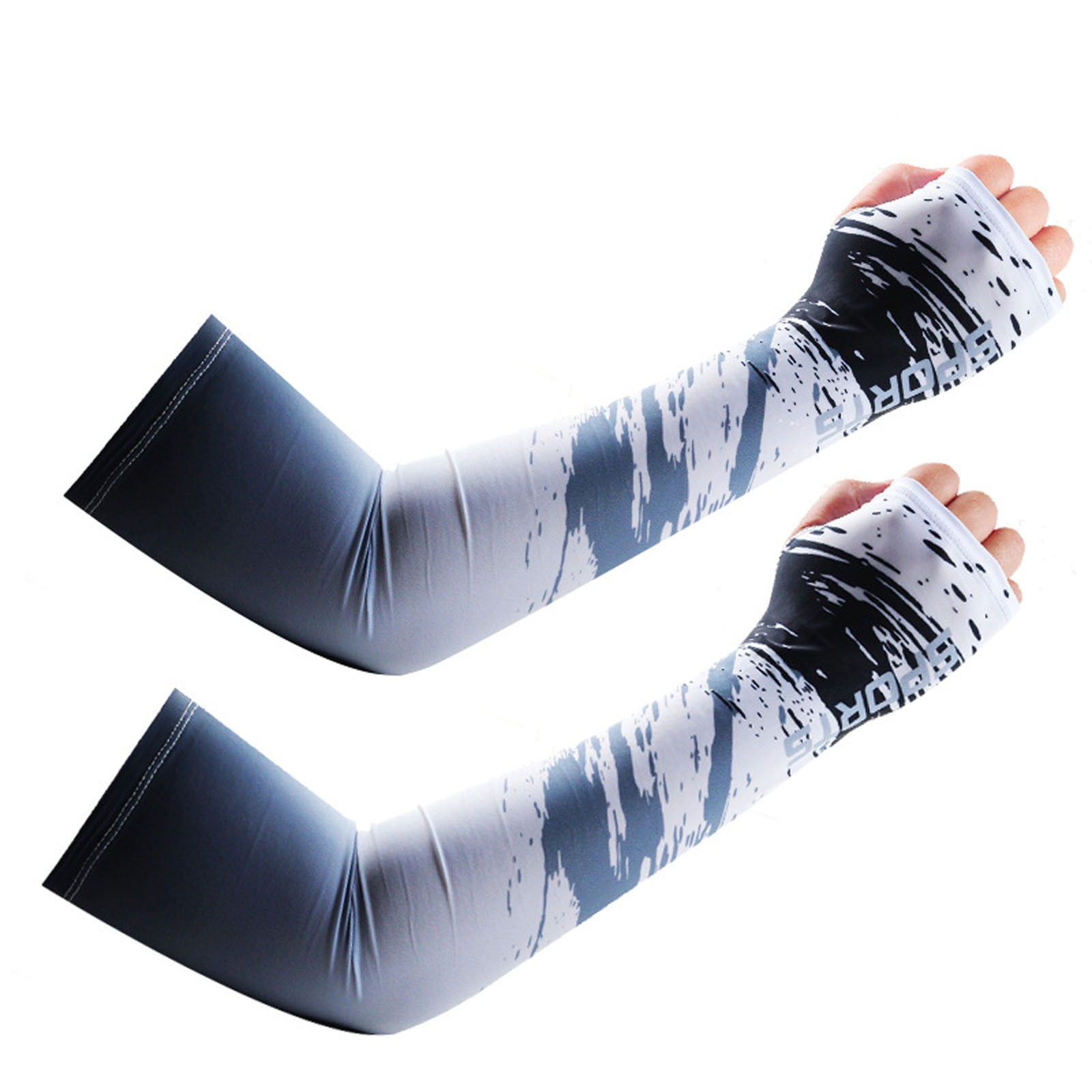 Lilgiuy Arm Sleeves for Men Women Summer Cool UV Sun Protection