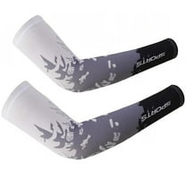 Lilgiuy Arm Sleeves for Men Women Summer Lightweight Cool Compressionun Long Sleeves UV Sun Protection for Sports Fishing Cycling