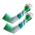 thumbnail image 1 of Lilgiuy Arm Sun Sleeves Compression UV Protection Men And Women Summer Sunblock Thumb Hole Green,XL Winter Fashion 2022, 1 of 2