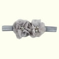 thumbnail image 1 of Lilgiuy Baby Girls Flower Headbands Cute Solid Soft Elastic Hair Band Hair Accessories Gift for Kids, 1 of 4